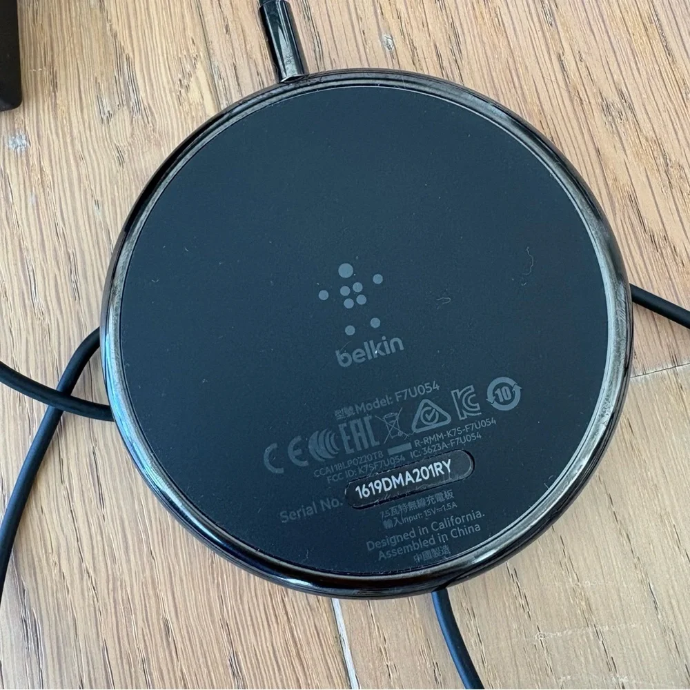 Belkin Black Wireless Charging Pad